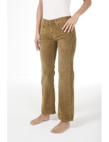 Jeans JOAN KICK FLARE - Golden Brown Stretch