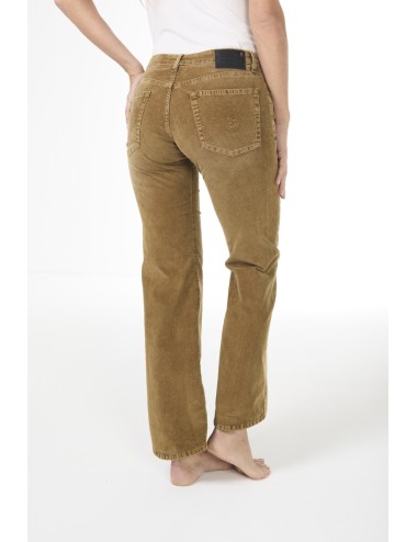 Jeans JOAN KICK FLARE - Golden Brown Stretch