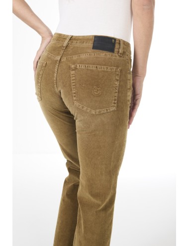 Jeans JOAN KICK FLARE - Golden Brown Stretch