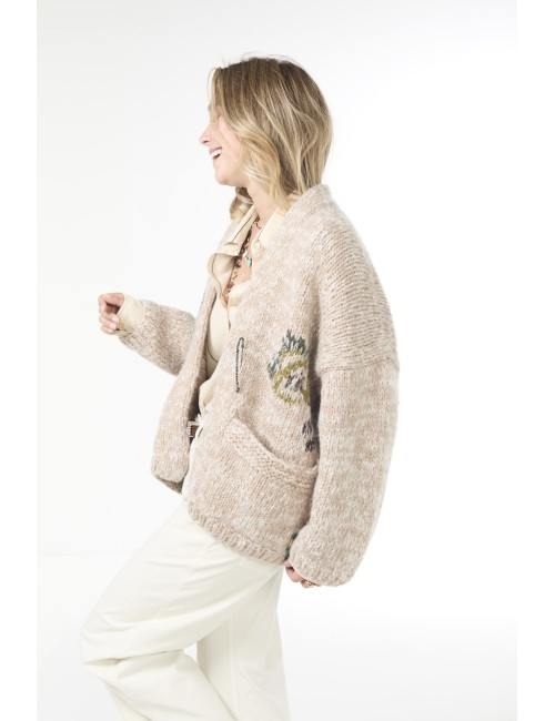 Cardigan CHICO KIMONO - Beige