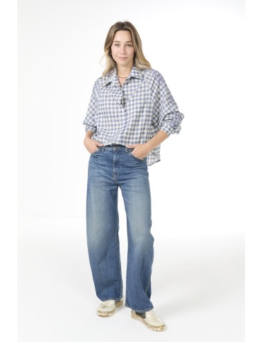 Chemise LISOU - Carreaux bleus