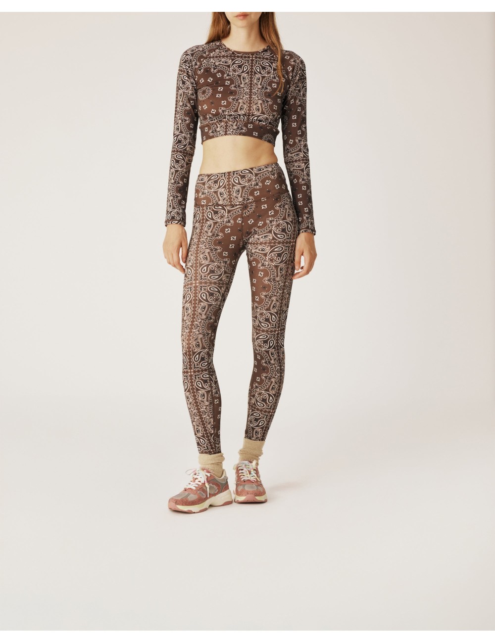 Legging de YOGA  - Bandana Choco