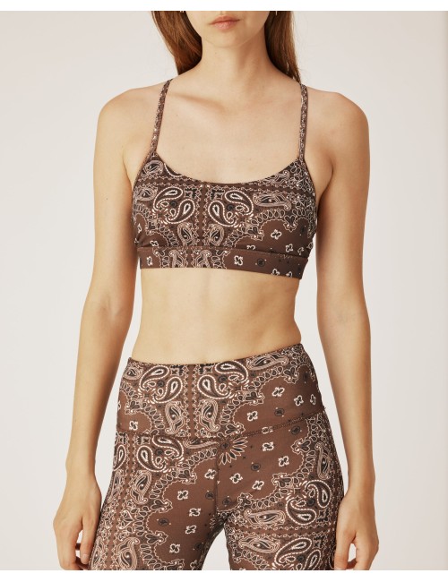 Bra YOGA - Bandana Choco