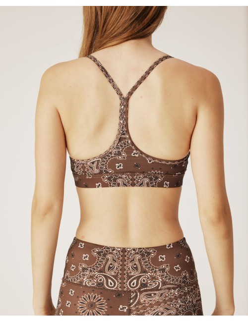 Bra YOGA - Bandana Choco