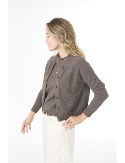 Cardigan MILA - Brown