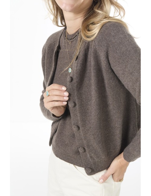 Cardigan MILA - Brown