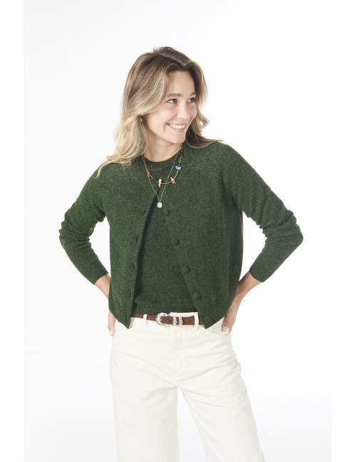 Cardigan MILA - Green