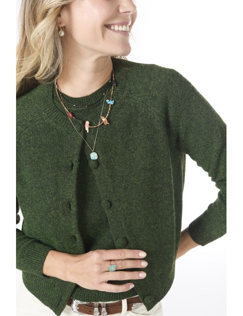 Cardigan MILA - Green