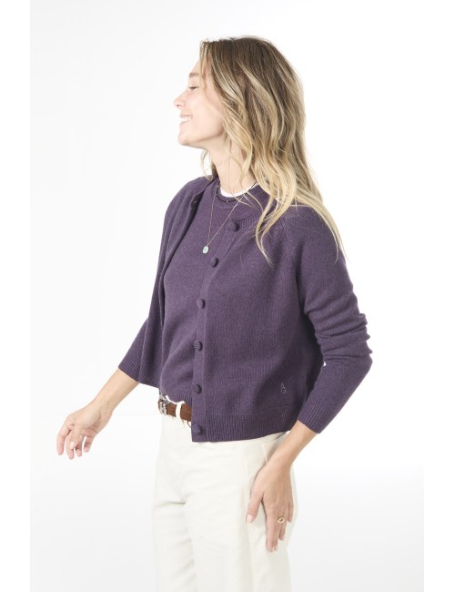 Cardigan MILA - Purple