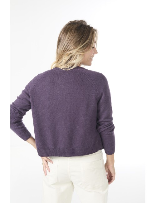 Cardigan MILA - Purple