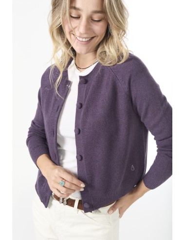 Cardigan MILA - Purple