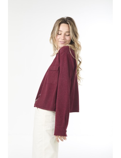 Cardigan LUBNA Light - Bourgogne