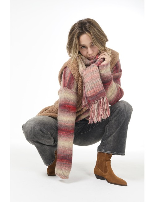 Écharpe FONDA - Sienna Ombre