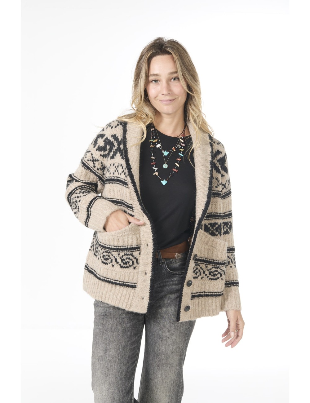 Cardigan VAIL - Oatmeal
