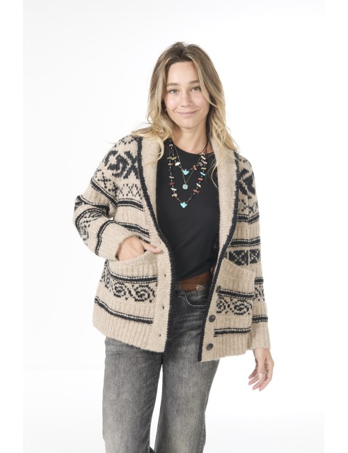 Cardigan VAIL - Oatmeal