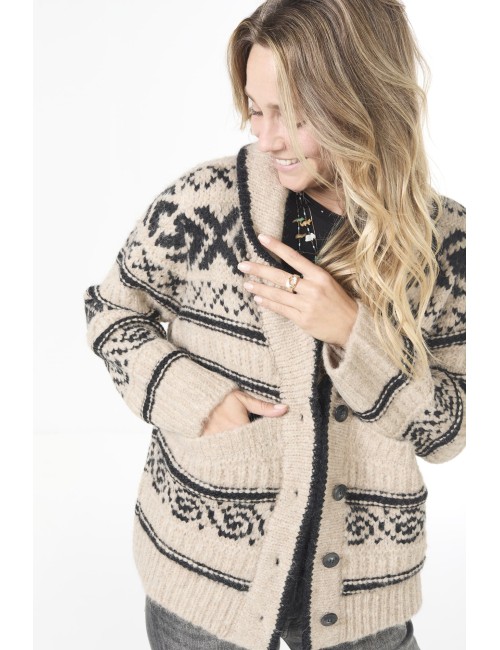 Cardigan VAIL - Oatmeal