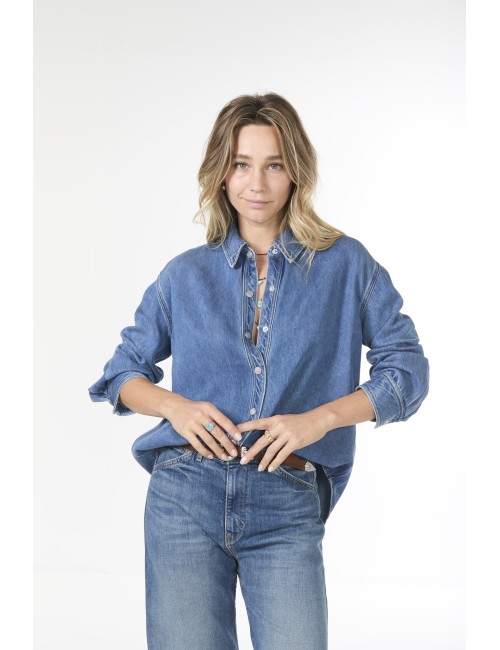 Chemise GIA - Bleu voyage