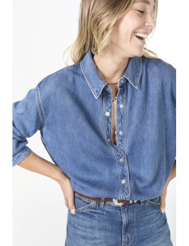 Chemise GIA - Bleu voyage