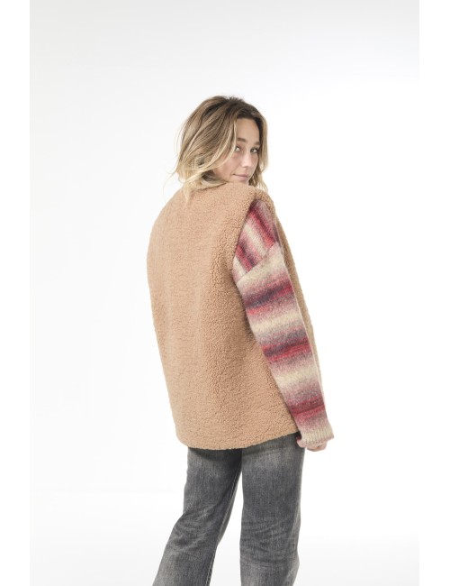 Gilet THEA - Brun Teddy