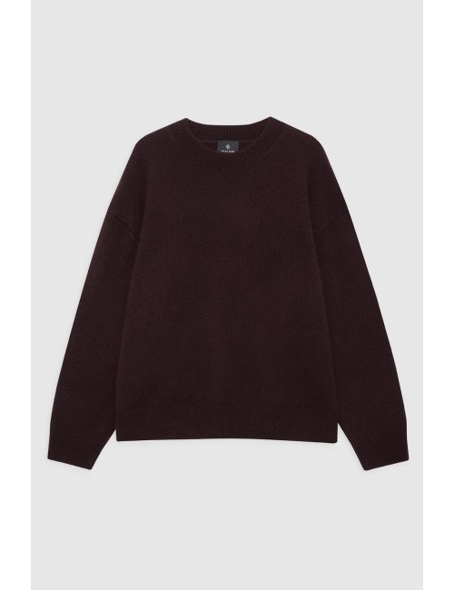 LEE Crew Sweater - Deep Brown