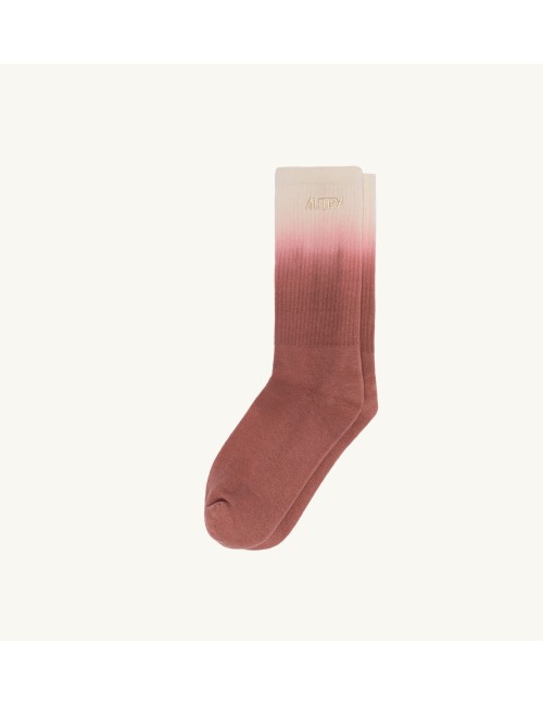 Chaussettes logotées TIE-DYE - Rose