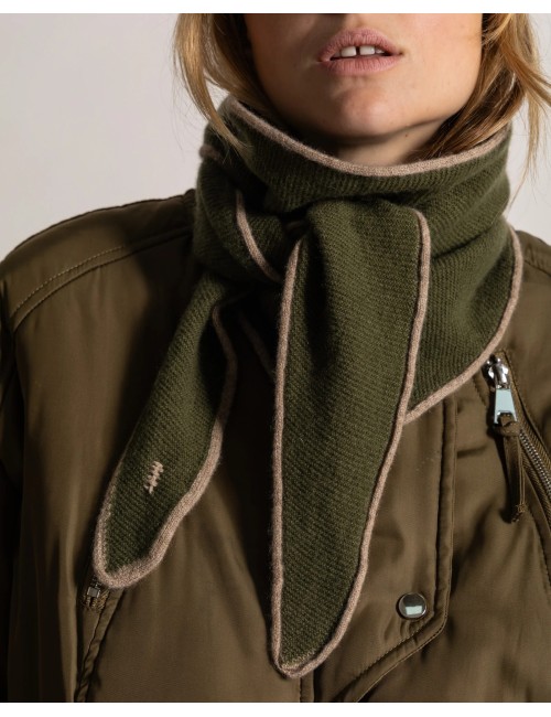 MINI SCARF - Kaki / Beige