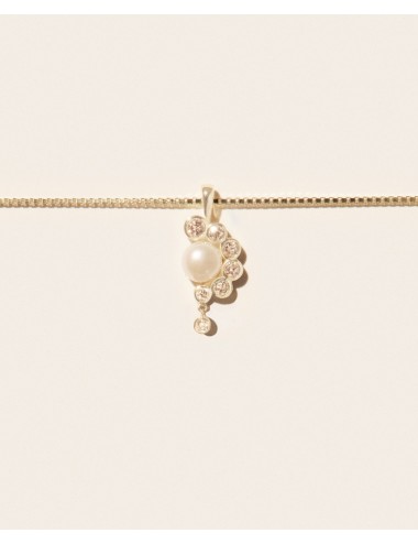 MARTHA N°2 Collier - Or / Perle / Diamants