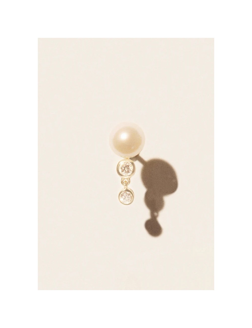 MARTHA N°1 BO - Or / Perle / Diamants