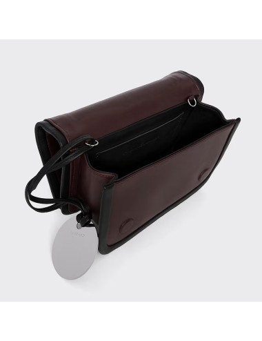 Sac à main MAXI ALPHA - Bordeaux / Vert / Noir & Blanc