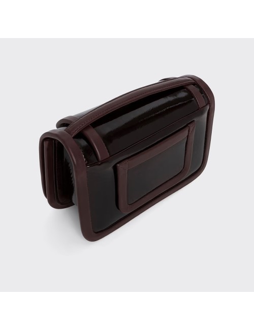 Sac à main MAXI ALPHA - Bordeaux verni / Bordeaux