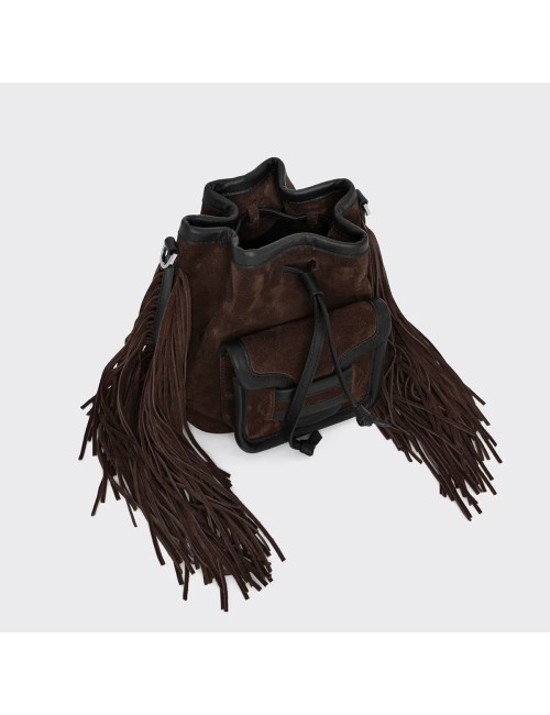 Sac seau ALPHA DAY RODEO - Marron / Noir