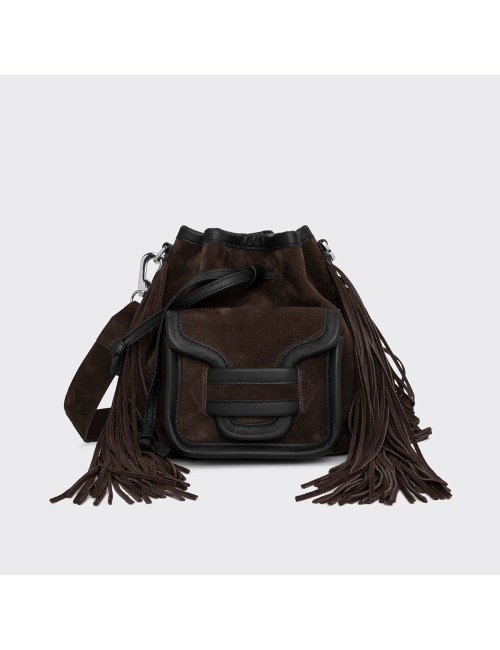 Sac seau ALPHA DAY RODEO - Marron / Noir