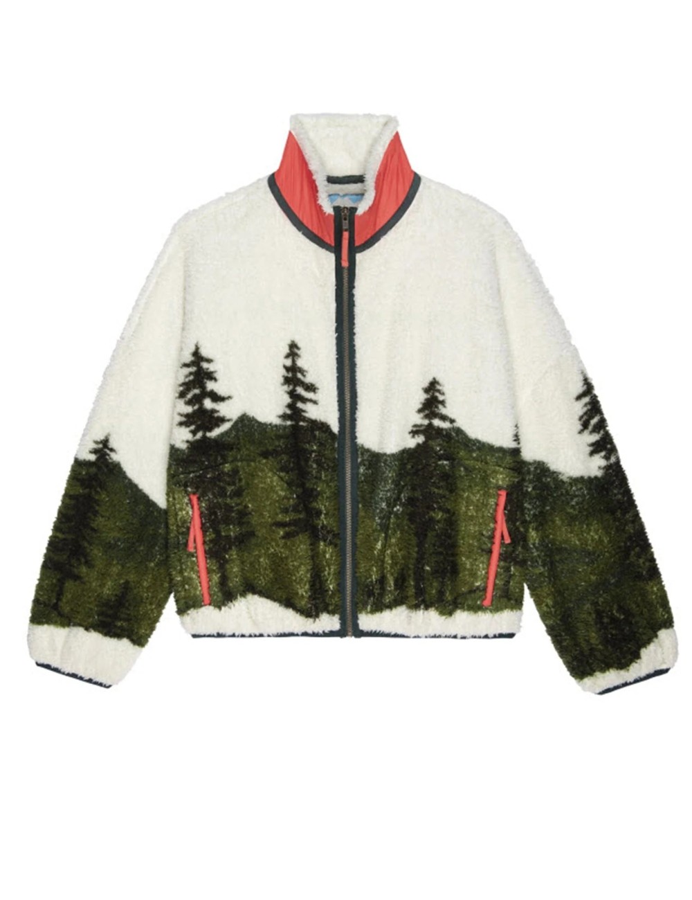 Gilet peluche TERRAIN - Mountain view