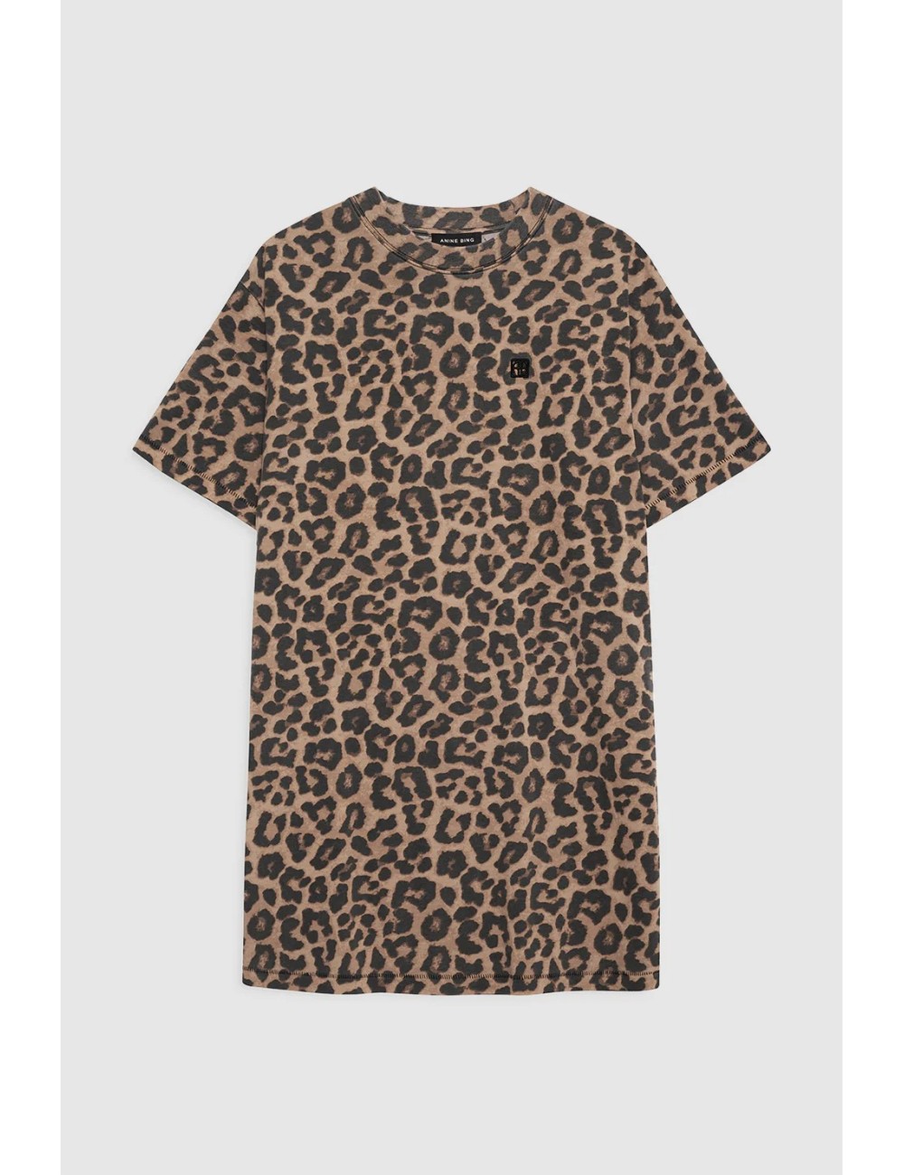 Robe Mini BETH - Black & Brown Leopard