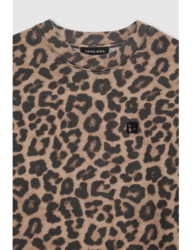 Robe Mini BETH - Black & Brown Leopard