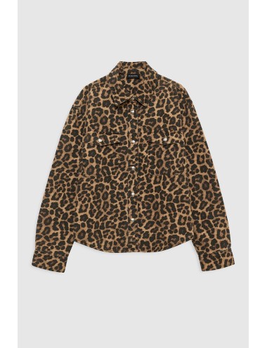 Chemise PAXTON - Black & Brown Leopard