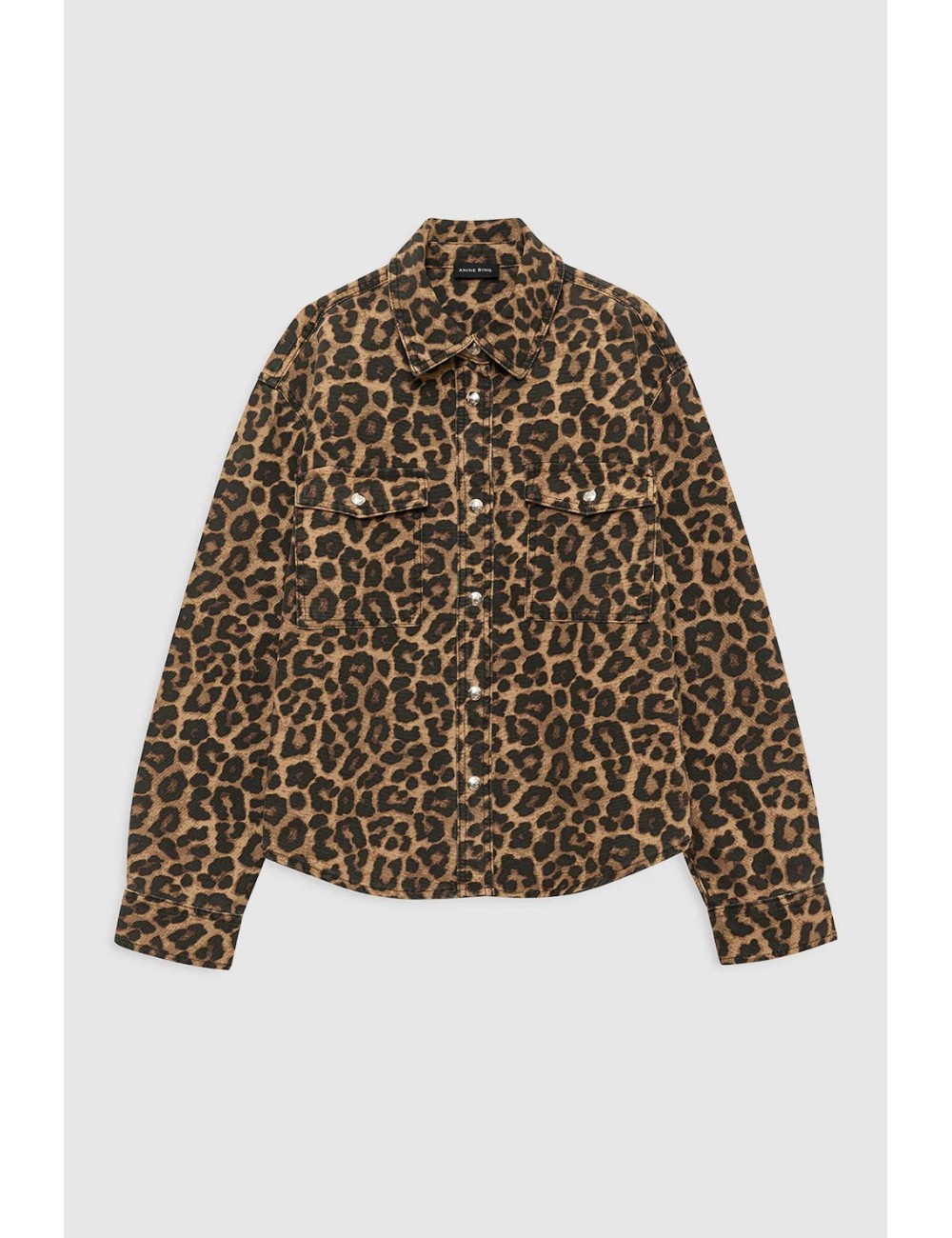 Chemise PAXTON - Black & Brown Leopard