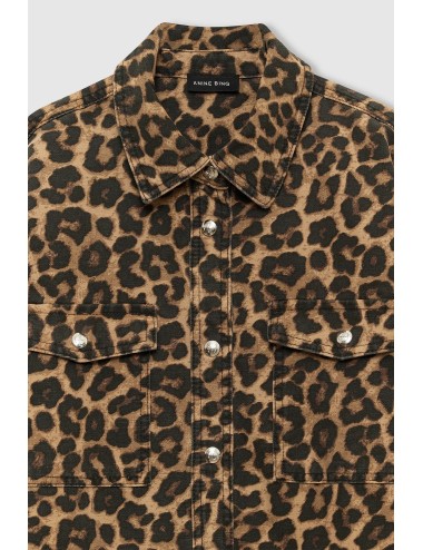 Chemise PAXTON - Black & Brown Leopard