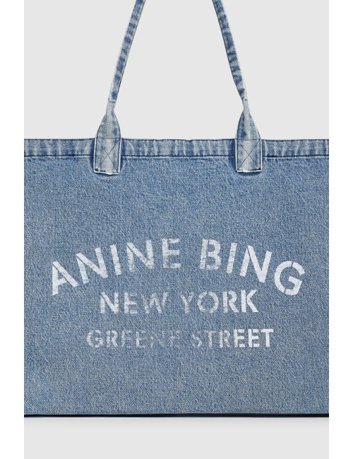 Tote Bag LEO DENIM - Shadow Blue