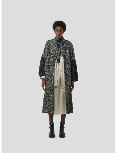 Manteau EREN - Lainage Moucheté Façon Grand-Père