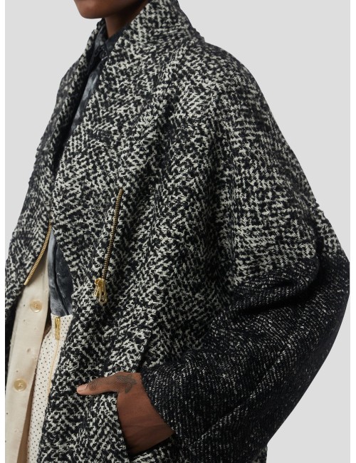 Manteau EREN - Lainage Moucheté Façon Grand-Père