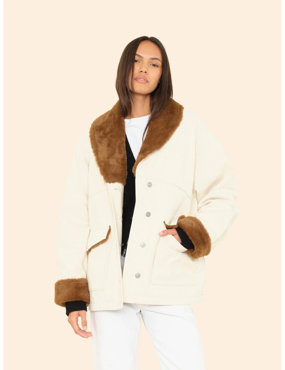 Veste EDWIN - Vintage white