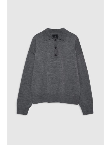 Polo LEE - Medium Heather Grey