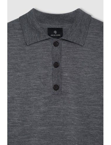 Polo LEE - Medium Heather Grey