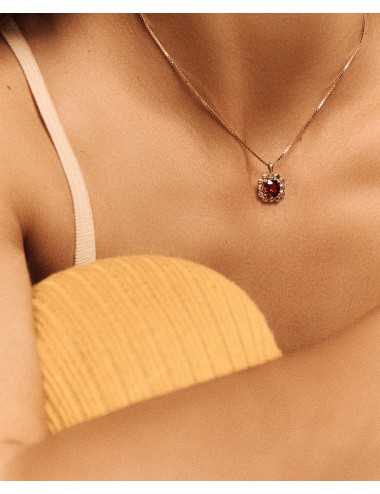 Collier ROBIN - Grenat