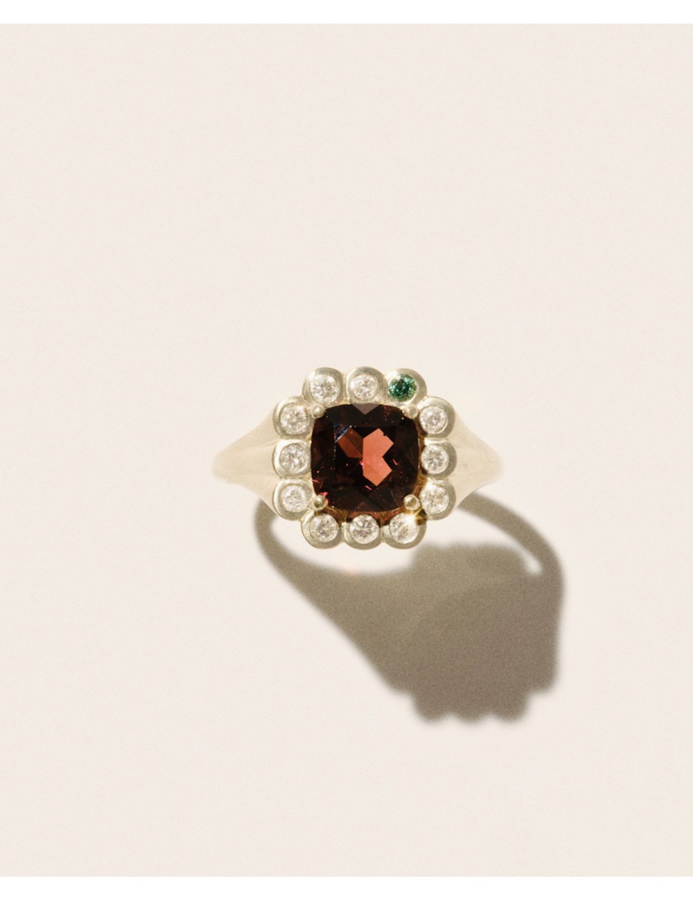 Bague ROBIN 1 - Grenat