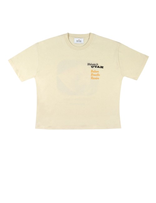 Tee-shirt UTAH - Blanc cassé