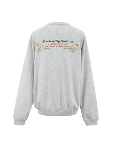 Sweater ETERNAL BLOOM - Gris