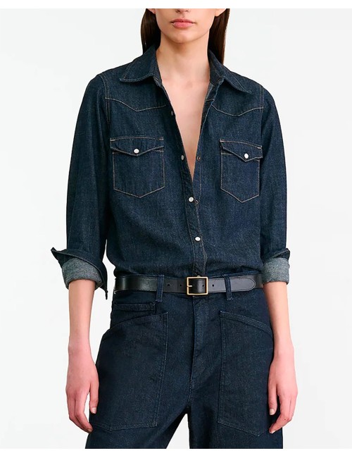 Chemise TRAVIS - Indigo Rinse