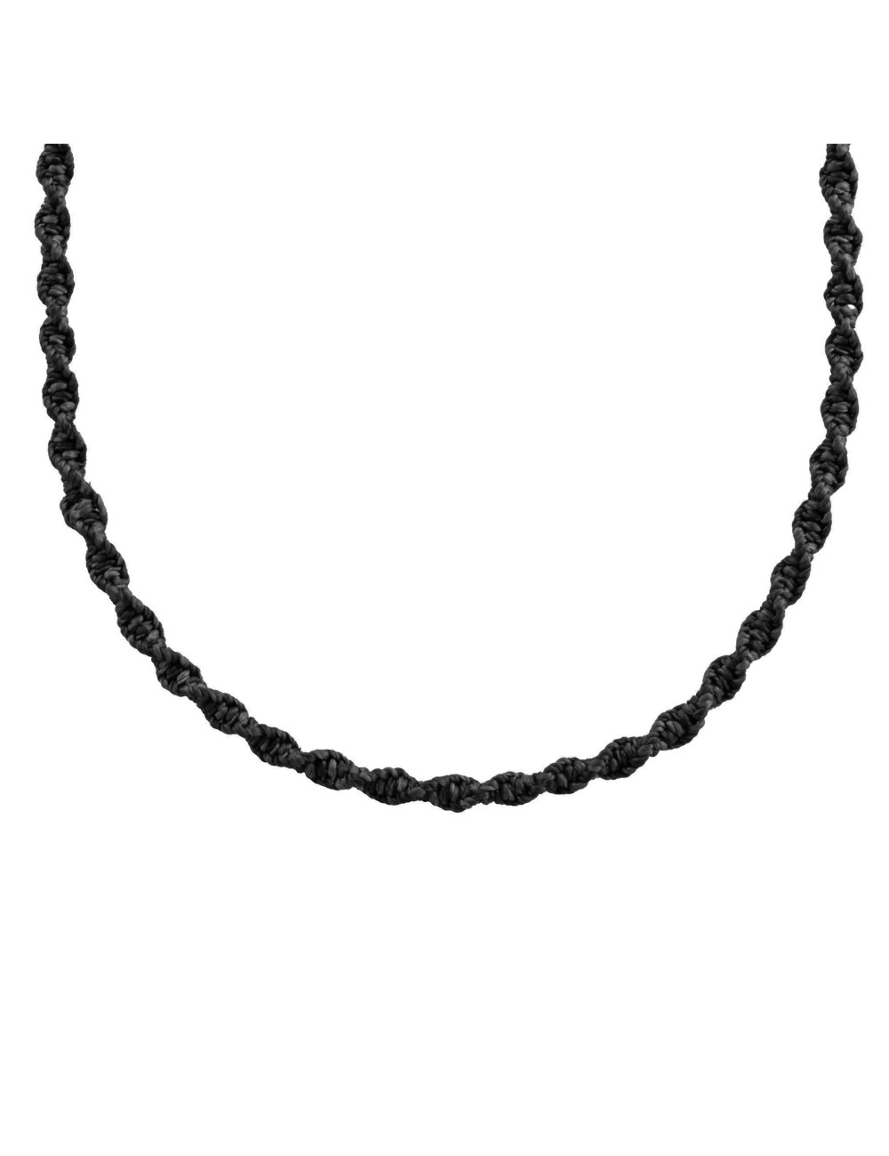Cordon MACRAMÉ - Noir